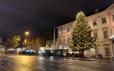 Weihnachtsmarkt Salzburg parken: Garagen und Park & Ride am Mirabellplatz
